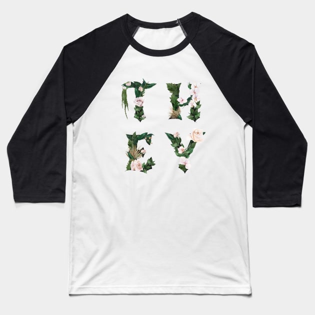 THEY Baseball T-Shirt by Abstraktee